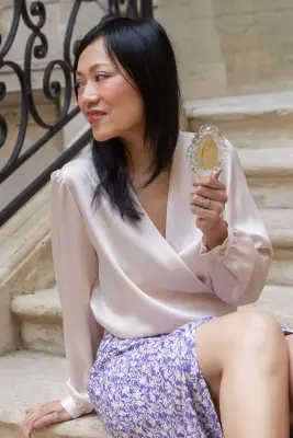 Blouse Estelle - nude — photo 4
