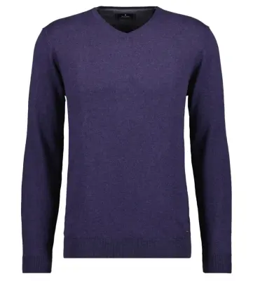 RAGMAN PULL COL V GRANDE LONGUEUR Violet — photo 2