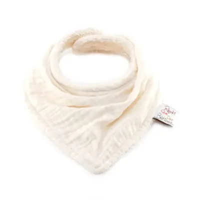 Bavoir bandana en gaze de coton (au choix) – Rien Que Des Bêtises — photo 4