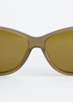 Lunettes de soleil à monture ovale - Vert — photo 3