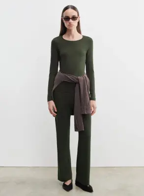 T-shirt en viscose et élasthanne