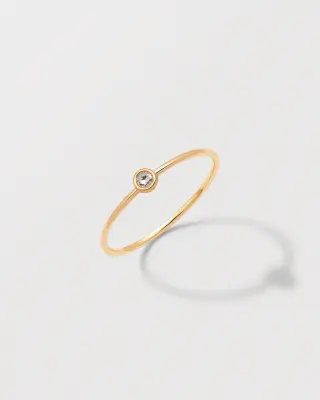 BAGUE GIULIA - Or jaune 18 carats — photo 1