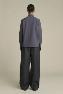 CHEMISE LAVINIA BLEU NUIT — photo 2