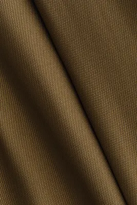 Pantalon large avec détail ceinture - Vert kaki foncé — photo 5