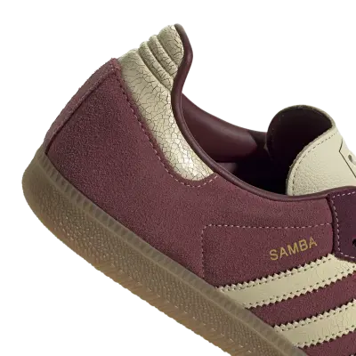 Adidas Samba OG Shadow Red Vanilla Gum — photo 5