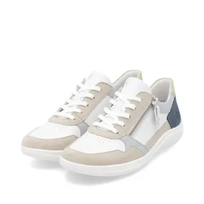 Baskets Remonte D1E06-81 Multicolore - Cuir Zip Grande Pointure Femme — photo 3