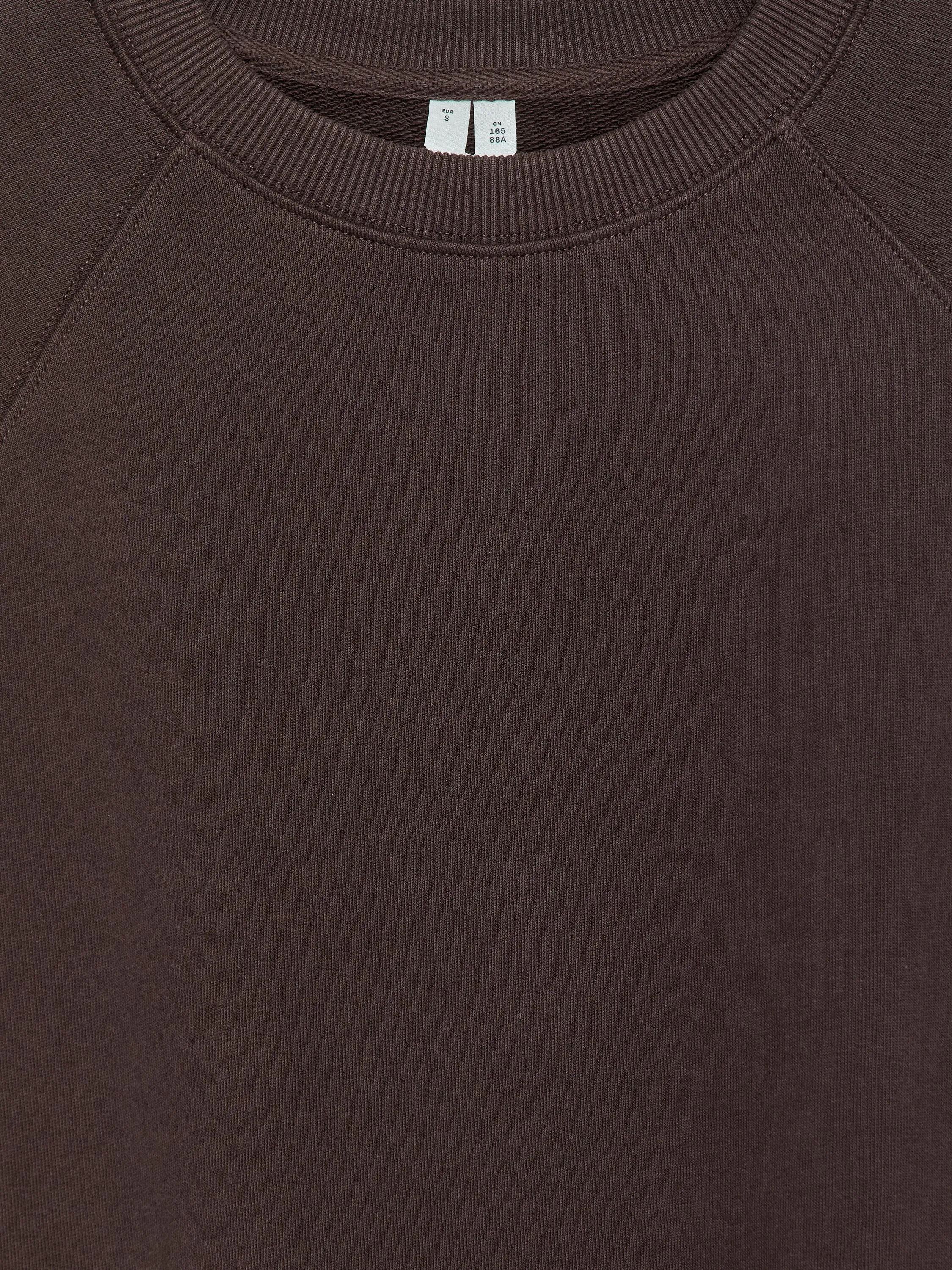 Sweat en éponge - Marron foncé