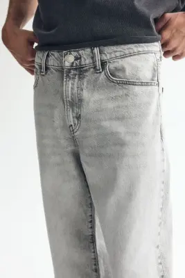 Relaxed Jeans - Gris denim clair — photo 1