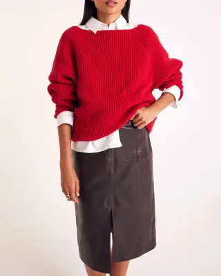 Pull Edgar rouge — photo 2