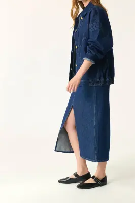 Veste Loubia Indigo — photo 5