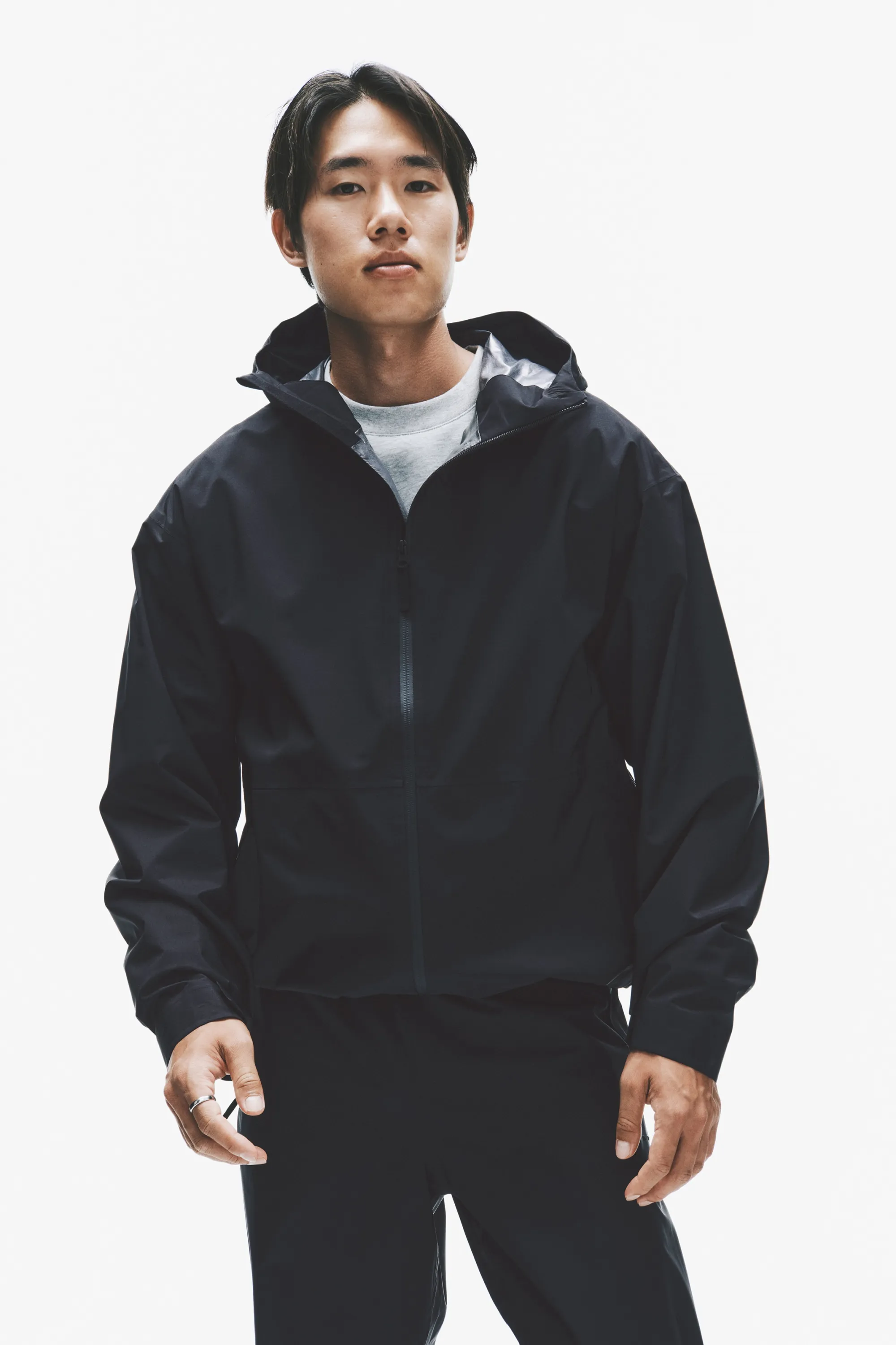 Veste de pluie repliable StormMove™ - Noir