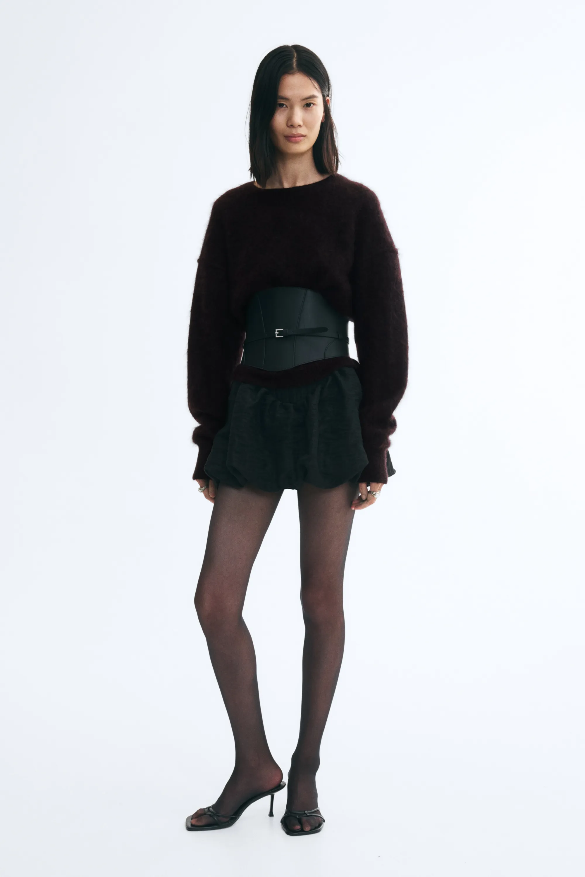 Pull en laine - Bordeaux