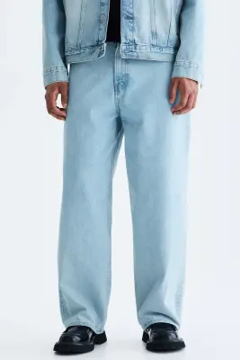 Baggy Jeans - Bleu denim clair — photo 1