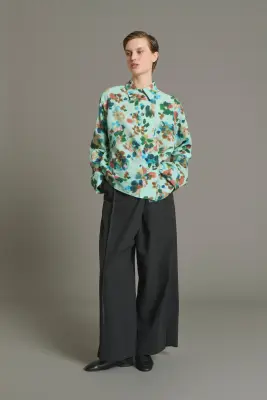 CHEMISE LEPIC TURQUOISE — photo 3