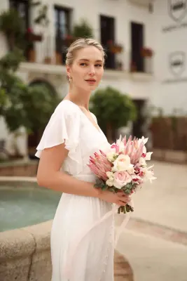 Caroline Button-Down Dress — photo 3