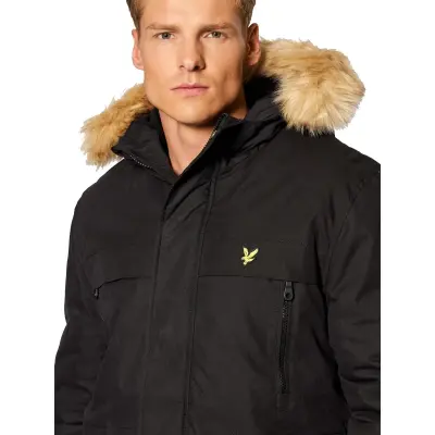 LYLE & SCOTT PARKA Noir — photo 5