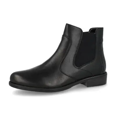 Bottines Remonte D0F70-00 Noires - Lacets Grande Pointure Femme — photo 1