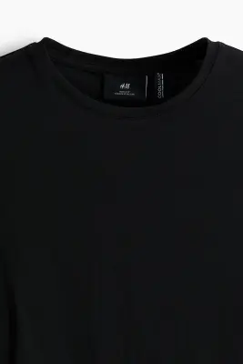 T-shirt COOLMAX® Slim Fit - Noir — photo 3