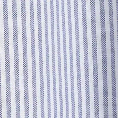 CHEMISE OXFORD EN COTON - BLEU / RAYÉ — photo 5