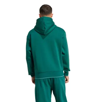 ADIDAS SWEAT CAPUCHE GRANDE LONGUEUR Vert — photo 3