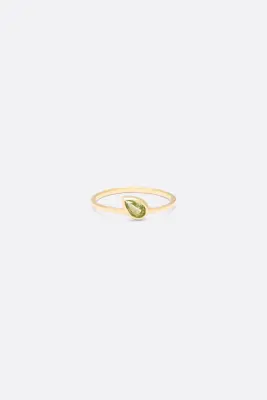 BAGUE EWANDE SIMPLE POIRE — photo 4