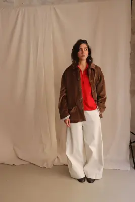 Asciari – OLIVER JACKET AB05 – LIGHT BROWN — photo 2