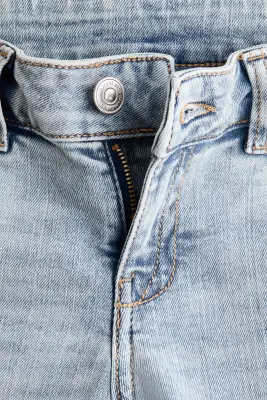 Flared Low Waist Jeans - Bleu denim clair — photo 4