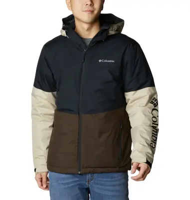 COLUMBIA POINT PARKA Noir/Marron — photo 2
