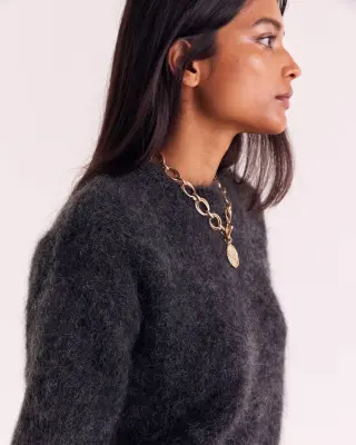 Pull Doudou gris — photo 2
