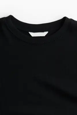 T-shirt oversize - Noir — photo 3