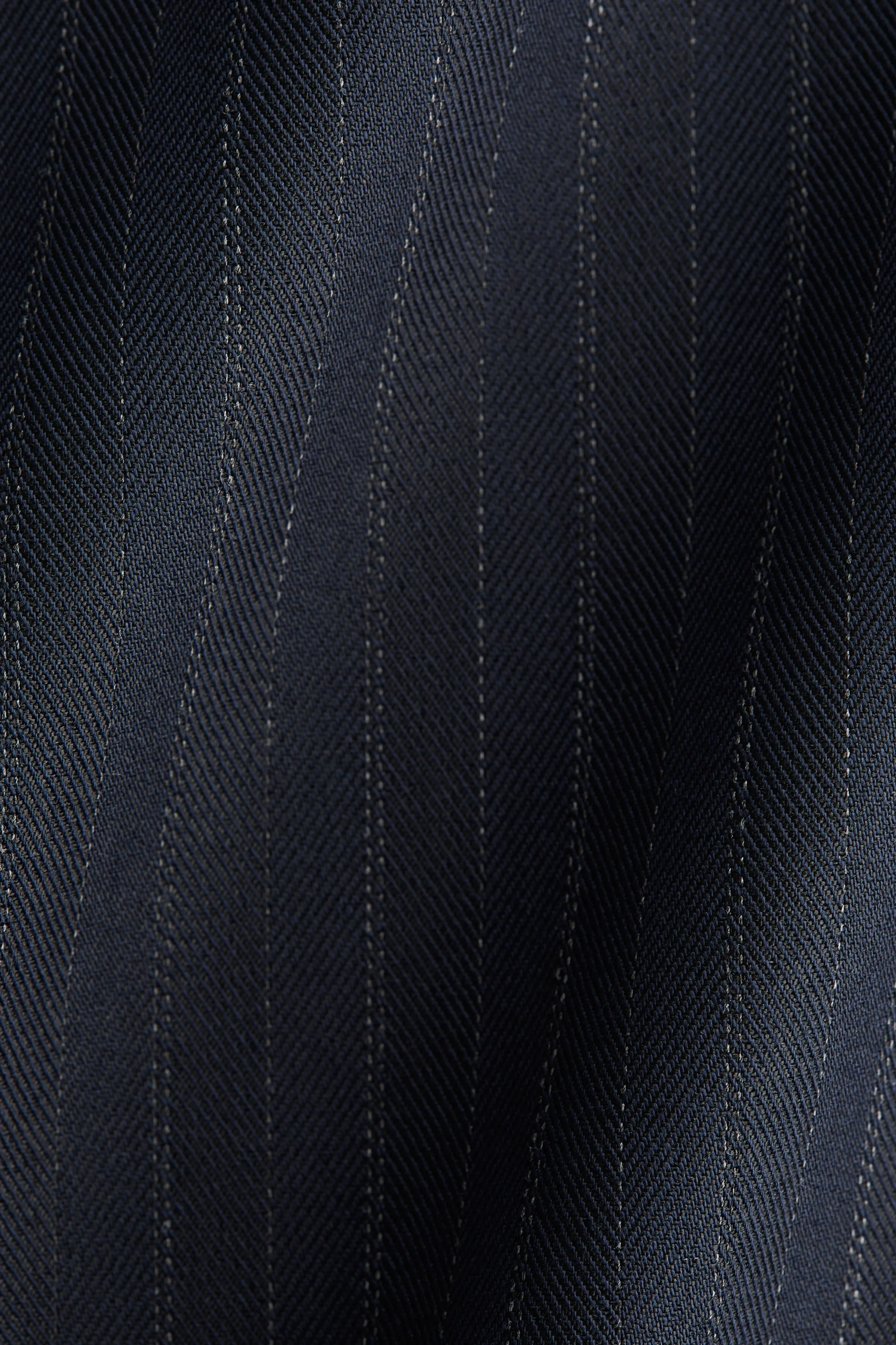 Jupe midi - Bleu foncé/rayures tennis