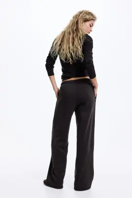 Pantalon jogger ample - Gris foncé — photo 2
