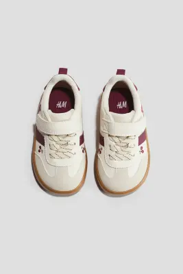 Sneakers barefoot - Blanc/cerises — photo 1