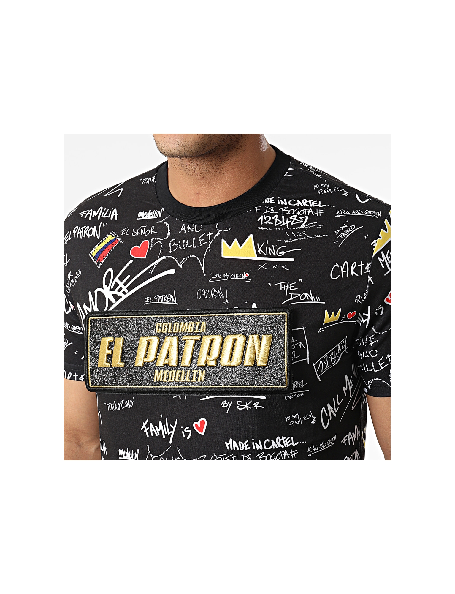 Teeshirt Plata o plomo Noir