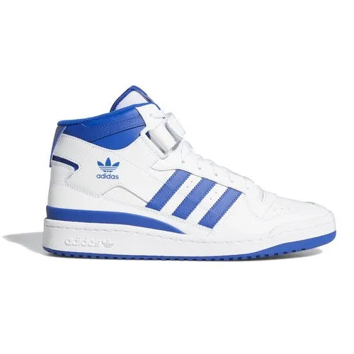 ADIDAS FORUM MID Blanc/Bleu