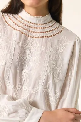 Blouse Ethan Ecru — photo 2