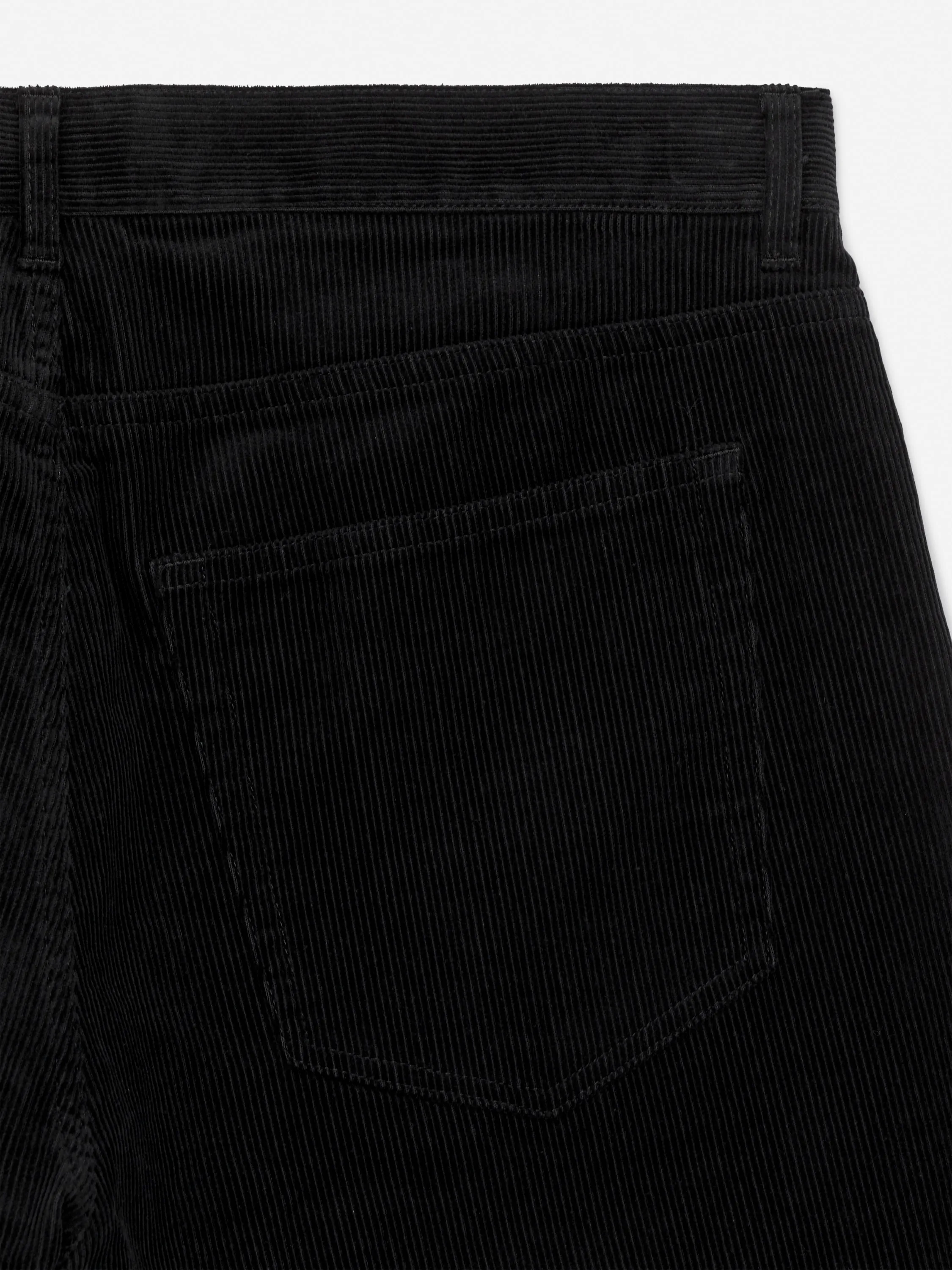 Pantalon en velours côtelé AMPLE - Noir