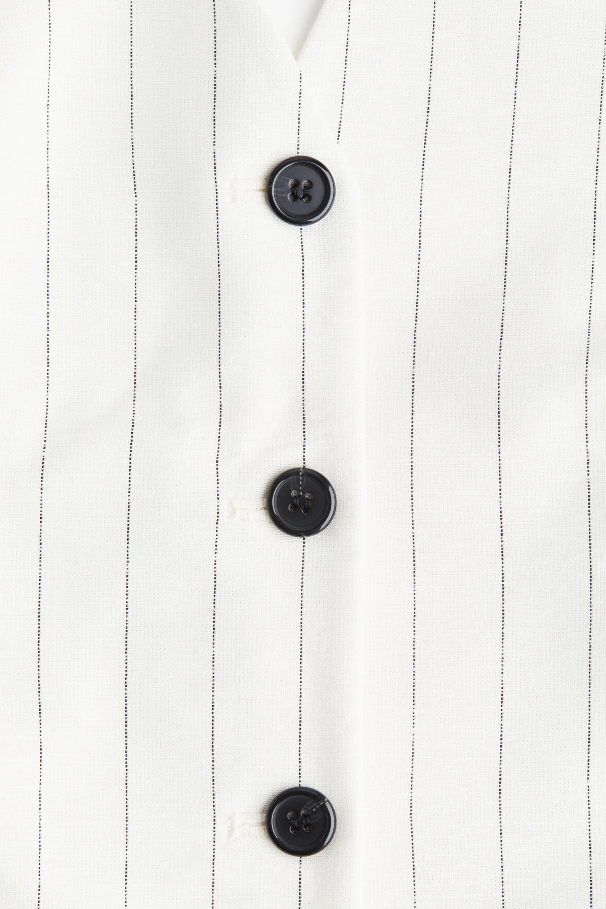 Gilet sans manches avec dos nu - Blanc/rayures tennis