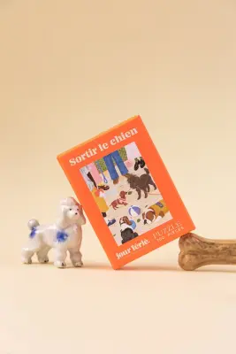 Puzzle 100 pièces "Sortir le chien" — photo 3