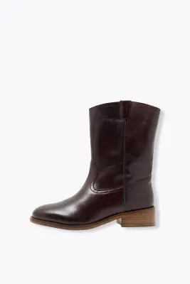 Boots camarguaises en cuir — photo 3