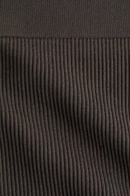 MAMA Legging côtelé Seamless - Marron foncé — photo 4