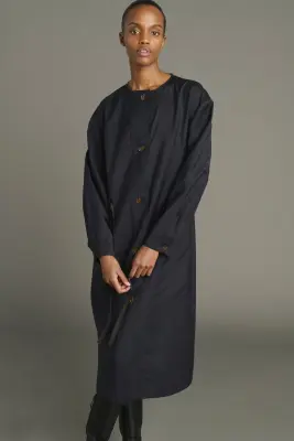 ROBE HELIE BLEU/NAVY — photo 4