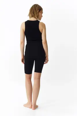 MAMA Short cycliste sans coutures Before & After - Noir — photo 2