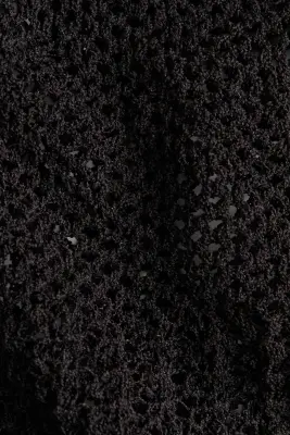 Short de plage façon crochet - Marron foncé — photo 3