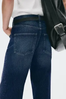 Straight Regular Jeans - Bleu denim foncé — photo 3