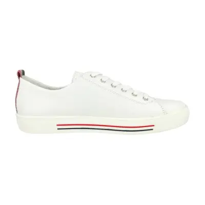 Baskets Remonte D0900-80 Blanches - Lacets Grande Pointure Femme — photo 3