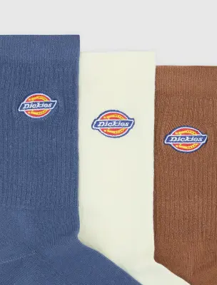 Chaussettes dickies valley grove – indigo/beige/brown — photo 3