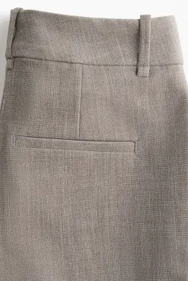 Pantalon chic en twill - Grège — photo 4