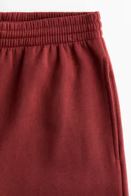 Pantalon en molleton - Rouge foncé — photo 5