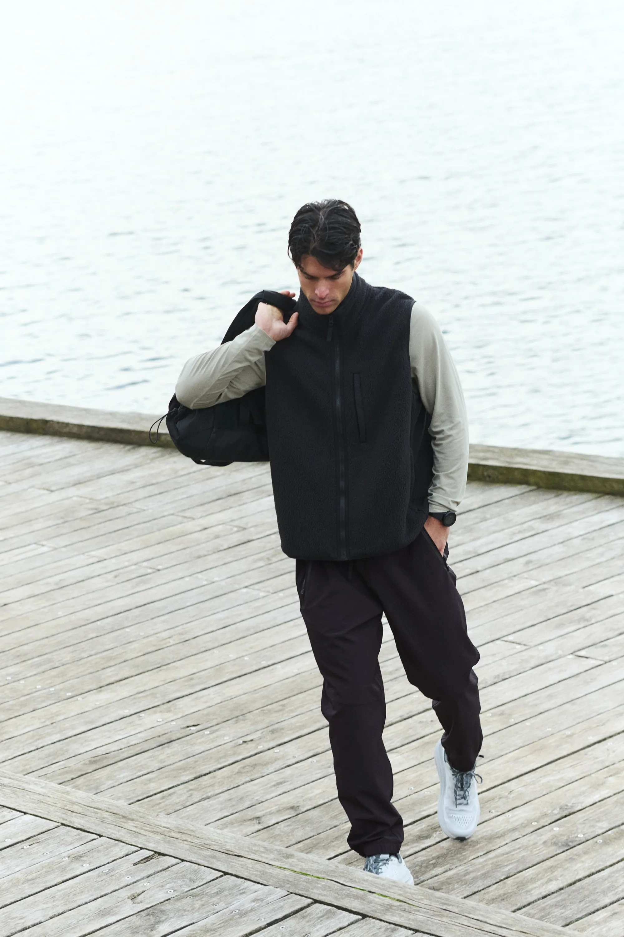 Pantalon jogger de sport DryMove™ - Noir